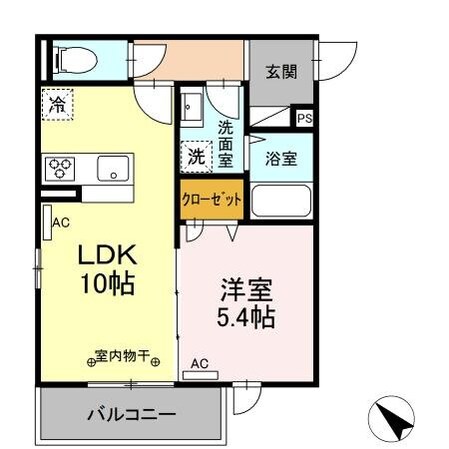 GRAND湘南　B棟の物件間取画像